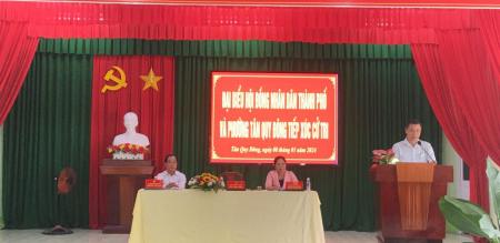 Đại biểu HĐND thành phố và phường Tân Quy Đông tiếp xúc cử tri sau kỳ họp lần thứ 7, nhiệm kỳ 2021 - 2026 Đại biểu HĐND thành phố và phường Tân Quy Đông tiếp xúc cử tri sau kỳ họp lần thứ 7, nhiệm kỳ 2021 - 2026