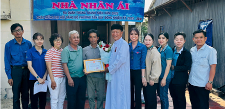 Đoàn TNCS HCM phường tổ chức lễ khởi công nhà Nhân ái cho hộ gia đình khó khăn Đoàn TNCS HCM phường tổ chức lễ khởi công nhà Nhân ái cho hộ gia đình khó khăn