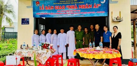 Đoàn TNCS HCM phường tổ chức lễ bàn giao nhà Nhân ái cho hộ gia đình khó khăn nhân kỷ niệm Kỷ niệm 94 năm Ngày thành lập Đoàn TNCS Hồ Chí Minh (26/3/1931 - 26/3/2025) Đoàn TNCS HCM phường tổ chức lễ bàn giao nhà Nhân ái cho hộ gia đình khó khăn nhân kỷ niệm Kỷ niệm 94 năm Ngày thành lập Đoàn TNCS Hồ Chí Minh (26/3/1931 - 26/3/2025)