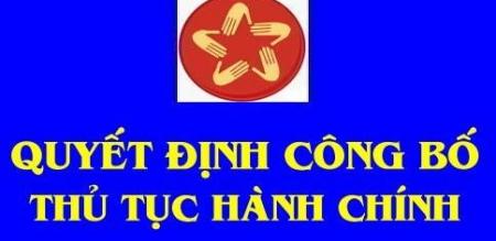 Quyết định công bố Danh mục TTHC được sửa đổi, bổ sung và phê duyệt Quy trình nội bộ giải quyết TTHC lĩnh vực Trẻ em thuộc thẩm quyền giải quyết của Sở Y tế, UBND cấp huyện và UBND cấp xã trên địa bàn tỉnh Đồng Tháp Quyết định công bố Danh mục TTHC được sửa đổi, bổ sung và phê duyệt Quy trình nội bộ giải quyết TTHC lĩnh vực Trẻ em thuộc thẩm quyền giải quyết của Sở Y tế, UBND cấp huyện và UBND cấp xã trên địa bàn tỉnh Đồng Tháp
